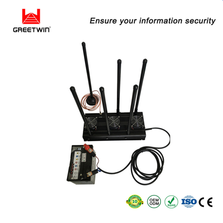 UMTS 135W မိုဘိုင်းဖုန်း Signal Jammer Directional Patch Antennas