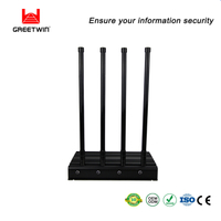 Omni Antennas GSM CDMA Desktop WiFi Jammer 3G 4G VSWR