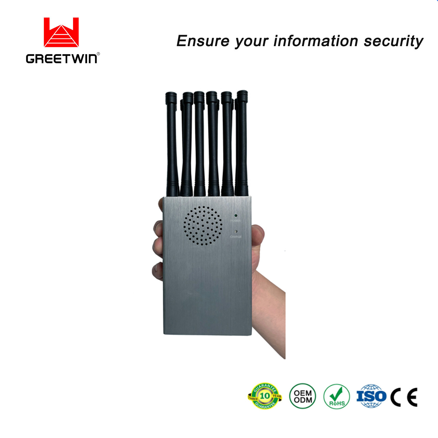 3G UMTS 895MHz ဖုန်း Signal Blocker ODM WiFi Bluetooth 12W