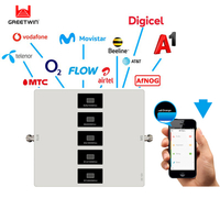 Five Band 2g 3g 4g Mobile Cellphone Signal Booster Repeater