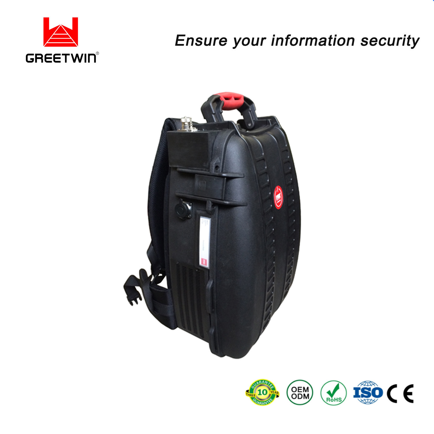 5 Bands 900MHz Wifi GPS L1 Portable Signal Blocker 130W VHF UHF