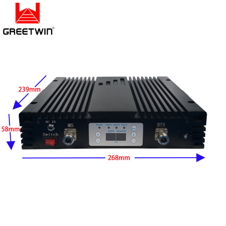 GSM WCDMA Mobile Signal Booster AC240V IP40 ဆဲလ်ဖုန်း Network Repeater