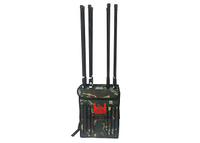 RCIEDs Manpack Jammer ရေဒီယို Frequency Jamming Devices များသည် 90W Six Band ရှိသည်။
