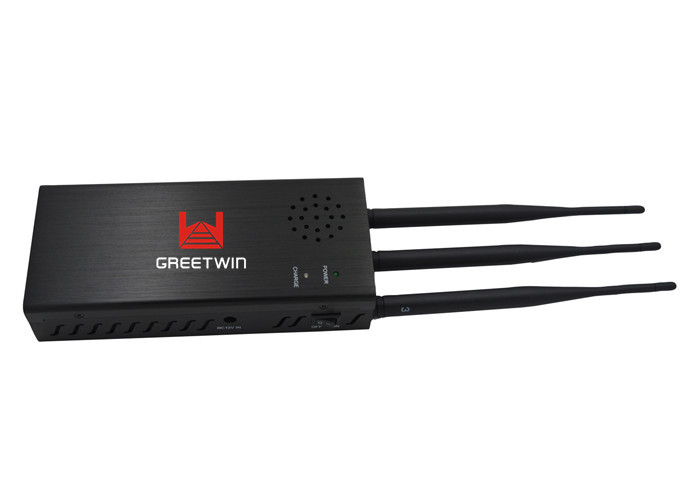 အဝေးထိန်းစနစ် 315MHz 433MHz 868MHz ဆဲလ်ဖုန်း အချက်ပြ Jammer 3pcs အင်တင်နာများ