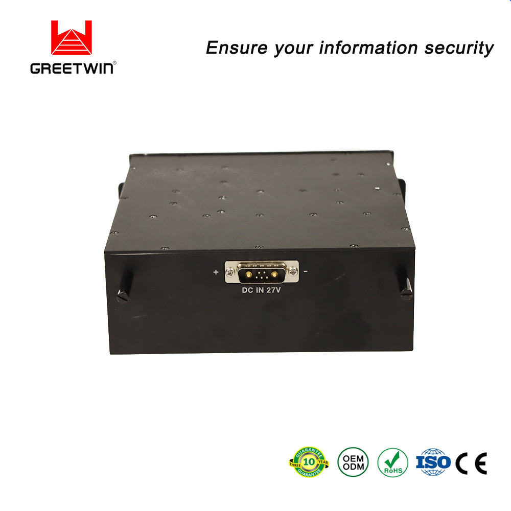 50W DDS LCD စခရင် အိတ်ဆောင်အချက်ပြ Jammer RS485 မော်ဂျူး အချက်ပြ Jamming ကိရိယာ