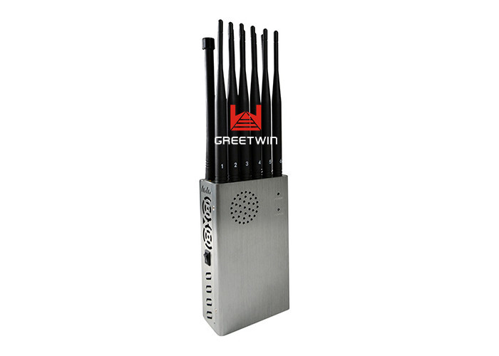 LTE Blocker ဆဲလ်ဖုန်း Signal Jammer WiFi GPS VHF UHF LOJACK RF 315 MHz 433MHz