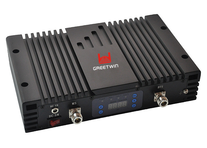 ဟိုတယ်အတွက် အနှောက်အယှက်မရှိ GSM DCS 3G 3 Band Mobile Signal Repeater