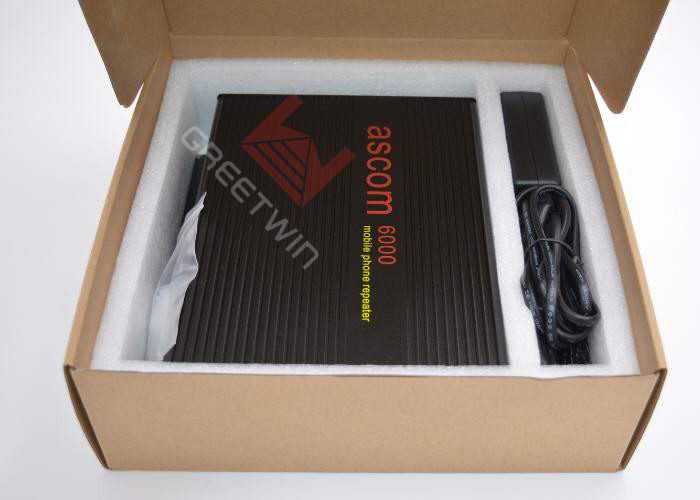 23dBm ပါဝါ Dual Band ဆဲလ်ဖုန်း Signal Boosters GSM 900MHz WCDMA 2100MHz