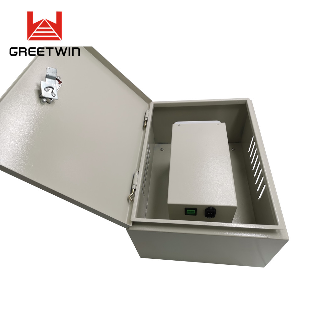 စွမ်းအားမြင့် 50W ဆဲလ်ဖုန်း Signal Jamming Device 2.4G 5.8G VSWR စနစ်ကာကွယ်မှု