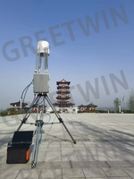Full Band 30MHz-6GHz All-Round Uav Detection 1-10km နှင့် Drone နေရာချထားခြင်း 1-3km Jamming