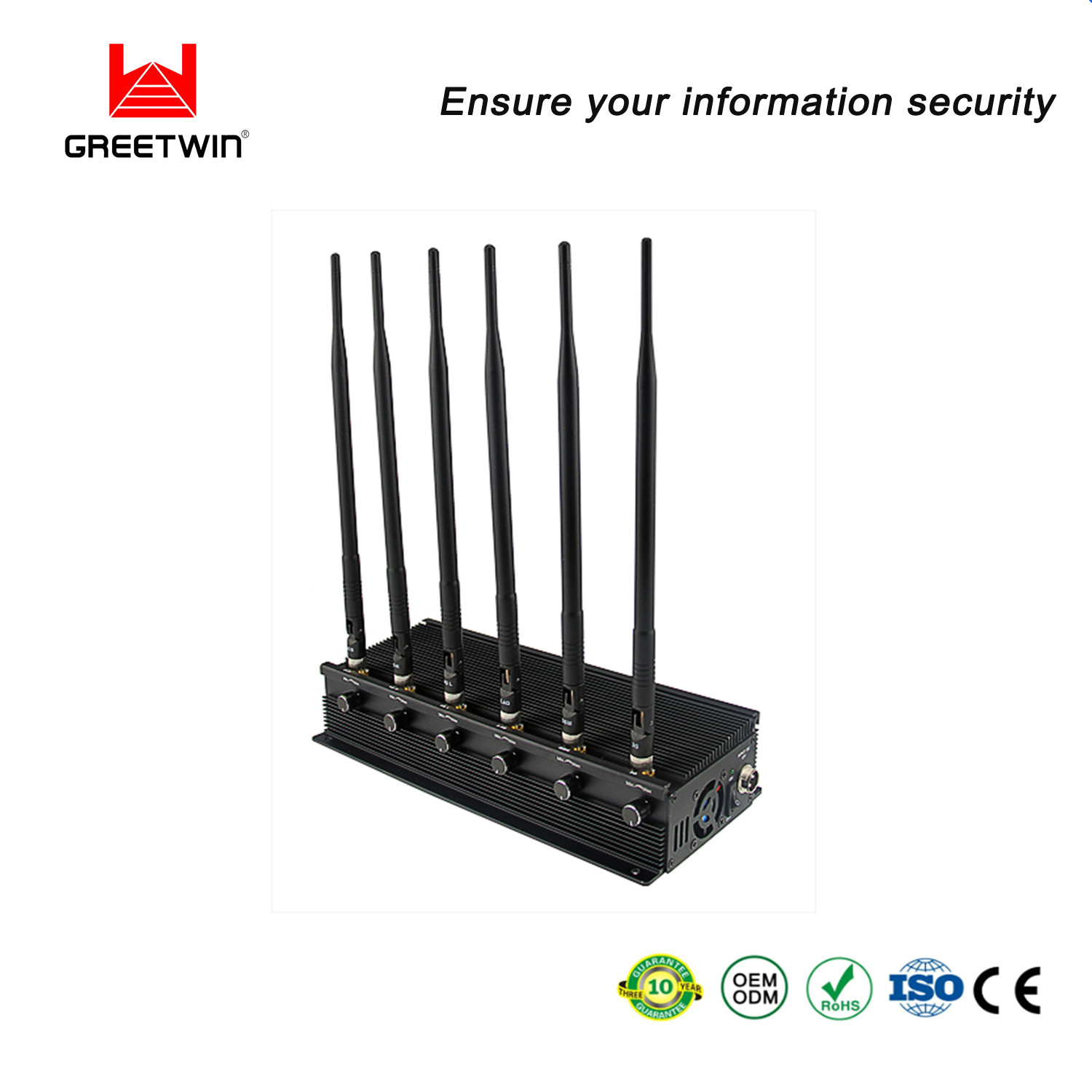 CDMA 2.5dBi Antennas ဒက်စ်တော့မိုဘိုင်း Jammer UHF VHF LOJACK GPS Blocker