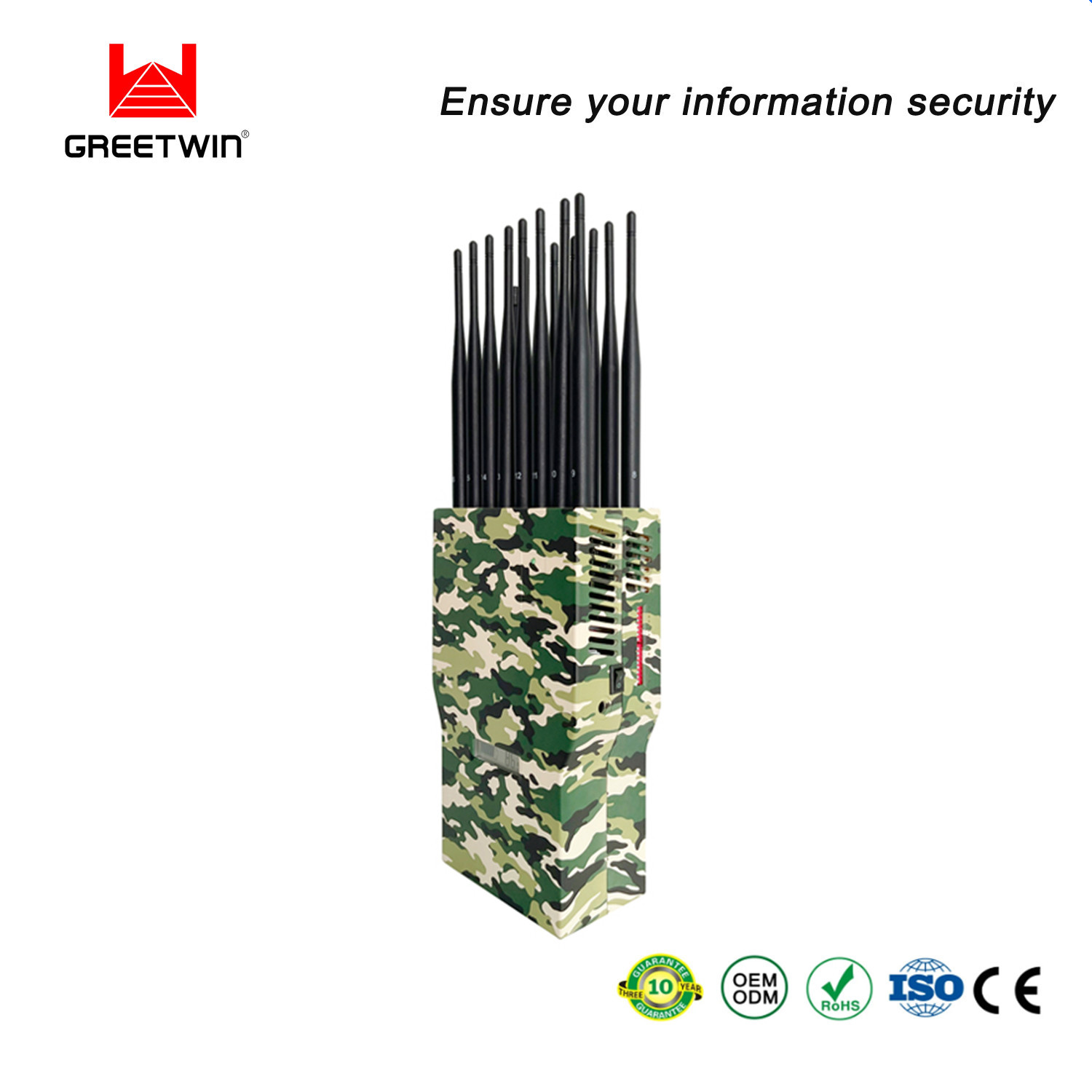 21 Antennas Cell Phone Blocker AC110V UMTS GPS Lojack WiFi UMTS