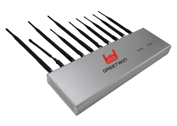 20W GPS WiFi Bluetooth မိုဘိုင်းဖုန်း Signal Jammer HF VHF 3G 4G ဖုန်း Jammer