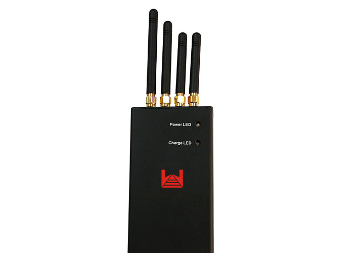 Omni Antennas လေးခု Portable GPS Signal Jammer ၊ ကားများအတွက် 3G Anti-tracking gps blocker