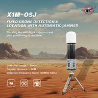 100MHz-6000MHz Fixed Drone သည် Drone 10 ကီလိုမီတာရှာဖွေတွေ့ရှိခြင်းနှင့်တည်နေရာ 10 ကီလိုမီတာအကျယ်ပြပါ