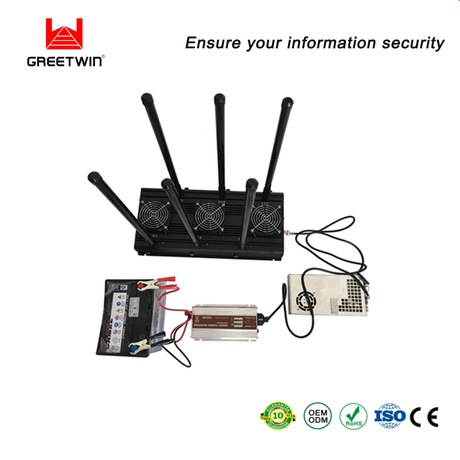 UMTS 135W မိုဘိုင်းဖုန်း Signal Jammer Directional Patch Antennas