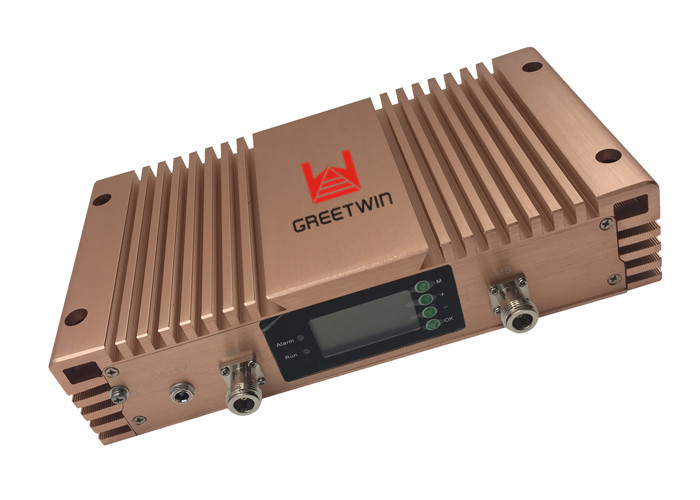 3 Band EGSM DCS 3G အတွက် ချိန်ညှိနိုင်သော Central Frequency Cell Phone Signal Boosters