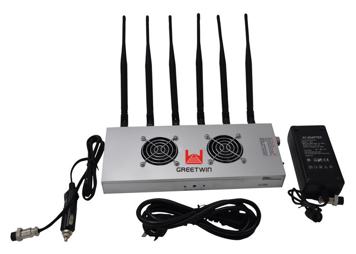 CDMA DCS/PCS GSM 3G Wi-Fi Bluetooth ဆဲလ်ဖုန်း Signal Jammer