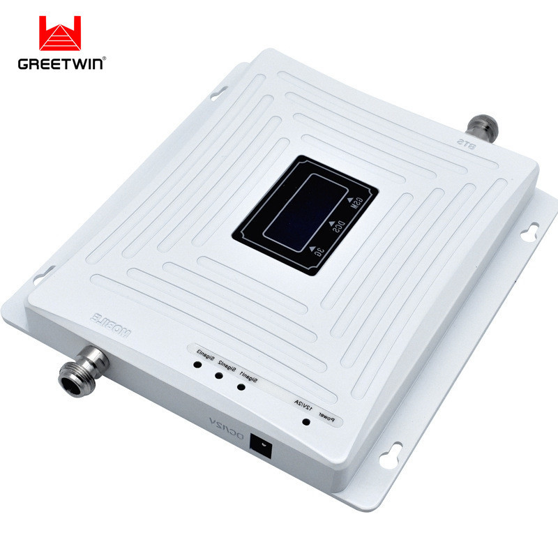 GSM Signal Booster 2100MHz Mobile Cellphone Signal Repeater 800sqm