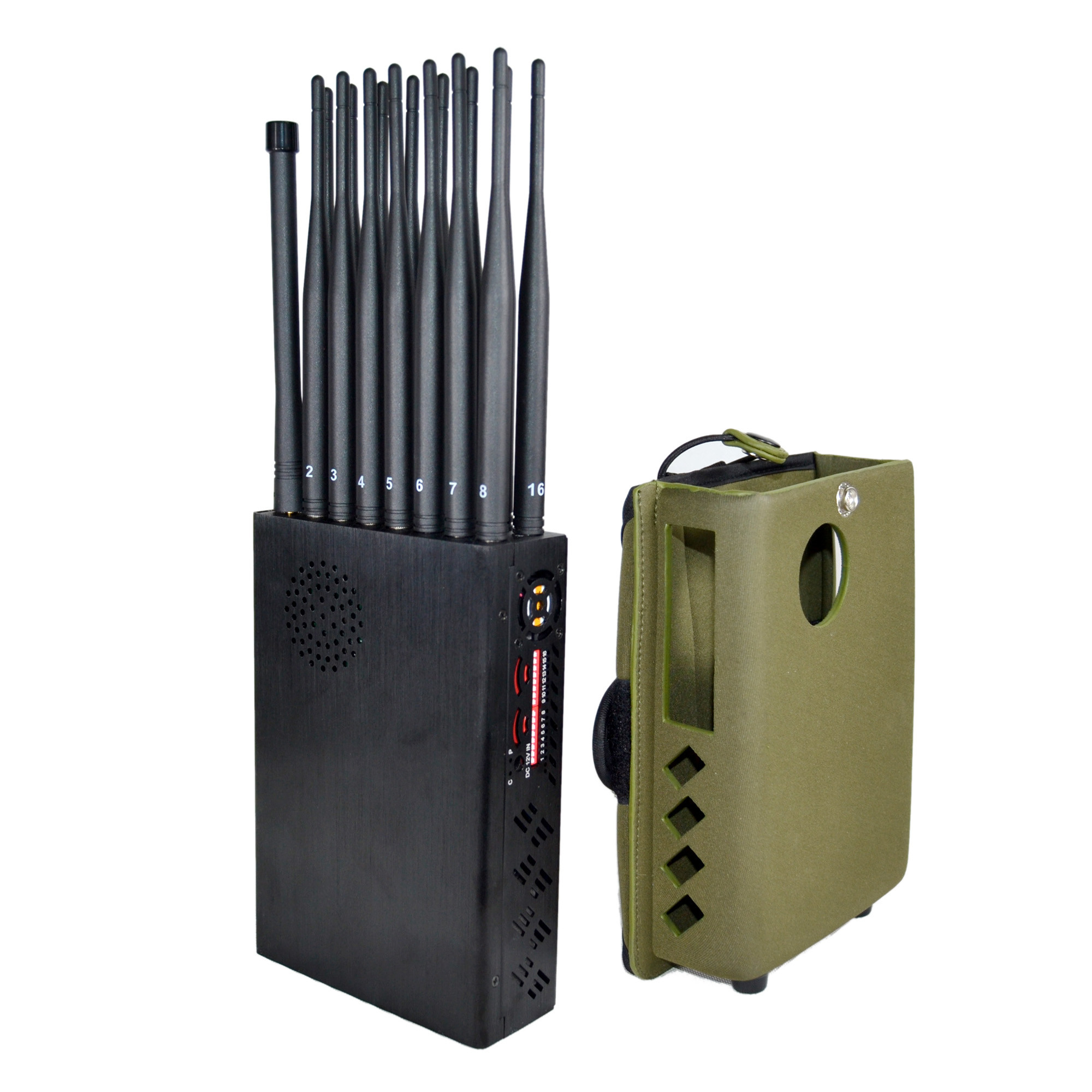 2.5dBi မိုဘိုင်းဖုန်း Signal Blocker 40m 16 Band DCS PCS VHF LOJACK DCS PCS