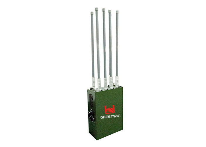Manpack GPS WiFi Drone Signal Blocker၊ Portable Anti - Drone UAV Jammer