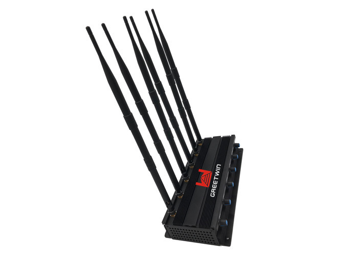 6 Band အဝေးထိန်းခလုတ် 4g မိုဘိုင်းဖုန်း Jammer / 2G 3G LTE uhf vhf jammer
