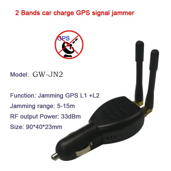 Anti Tracking GPS L1 L2 1580MHz 15m GPS Cigar Jammer